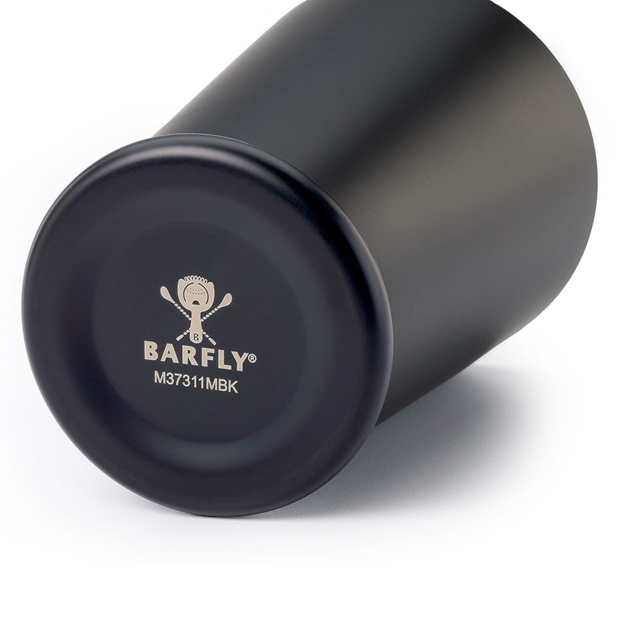 Barfly Black Out Deluxe Weighted Shaker Set 28 & 18 oz
