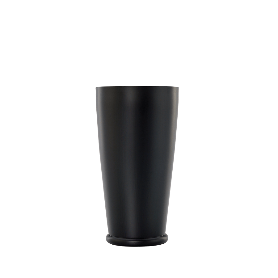Barfly Black Out Deluxe Weighted Shaker 28 oz Matte Black