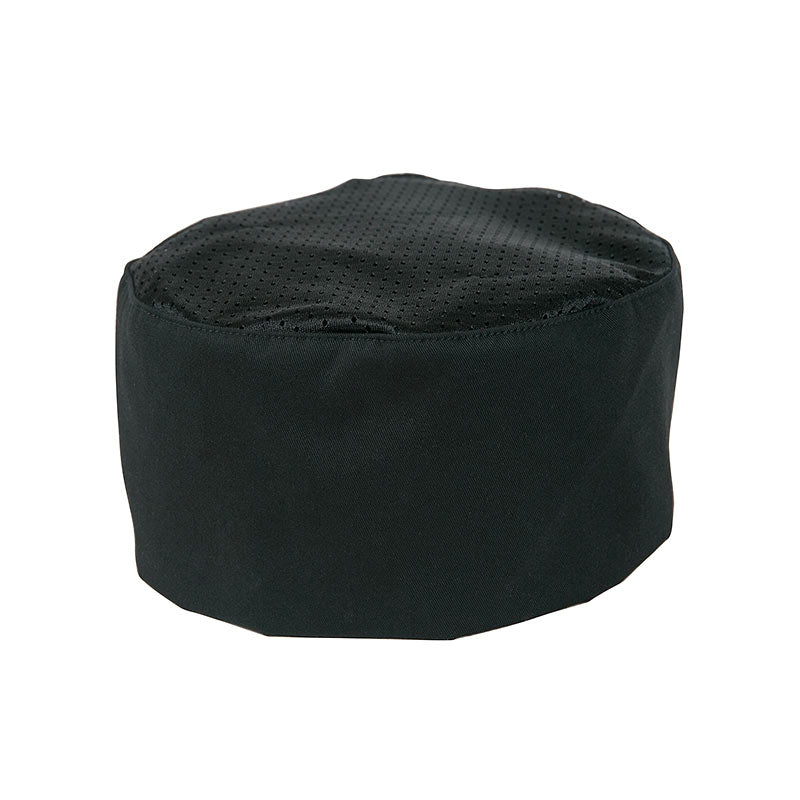 Millennia® Baker’s Skull Cap, Mesh Top, Adjustable Velcro Closure, Black