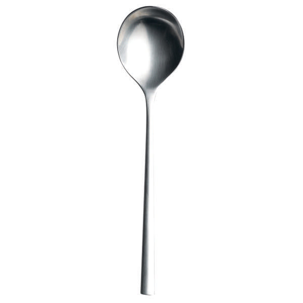 Sola 8.3" Living Satin Soup Spoon