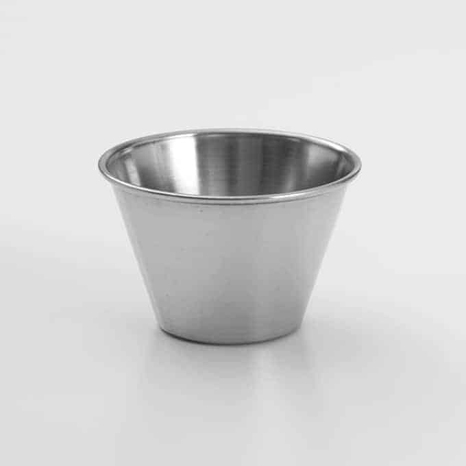4 oz. Polished Stainless Steel Sauce Cup