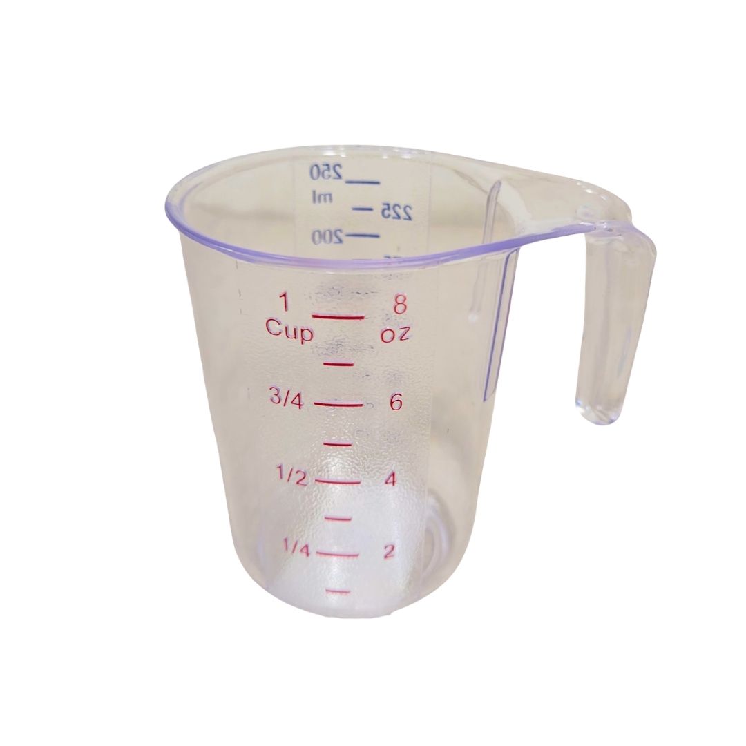 1 Cup Clear Polycarbonate Measuring Cup
