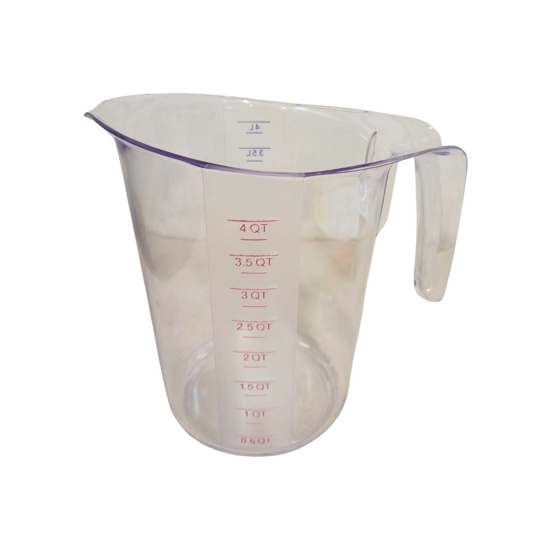 4 Qt. Clear Polycarbonate Measuring Cup