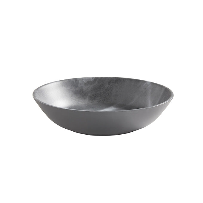 Mix & Matte 16 oz. Round Bowl, Gray Marble