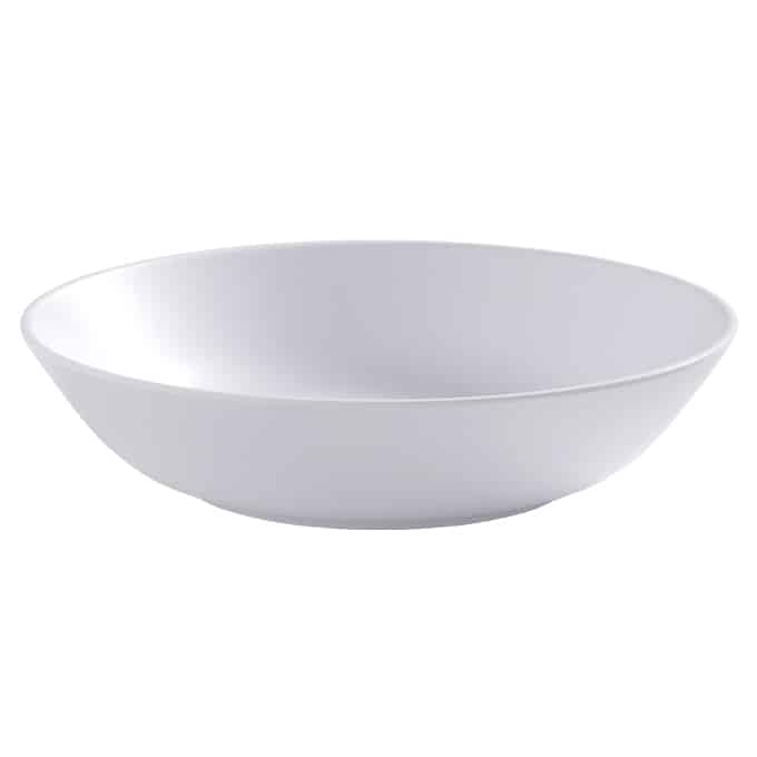 Mix & Matte 36 oz. Round Bowl, Matte White