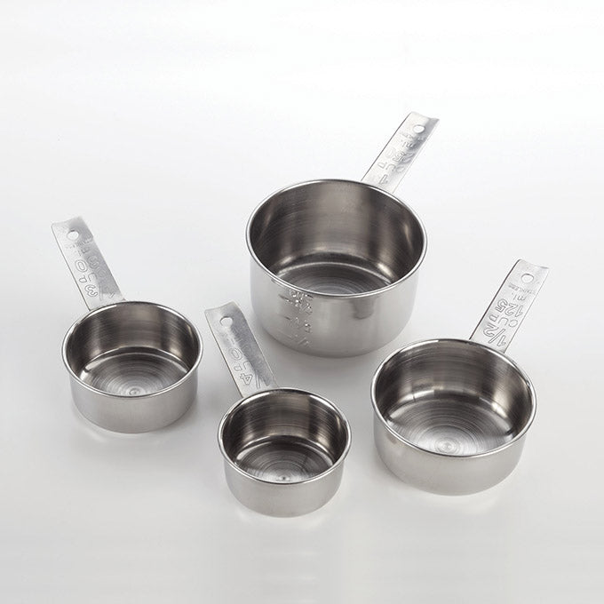 4 pc Stainless Steel Measuring Cup Set
