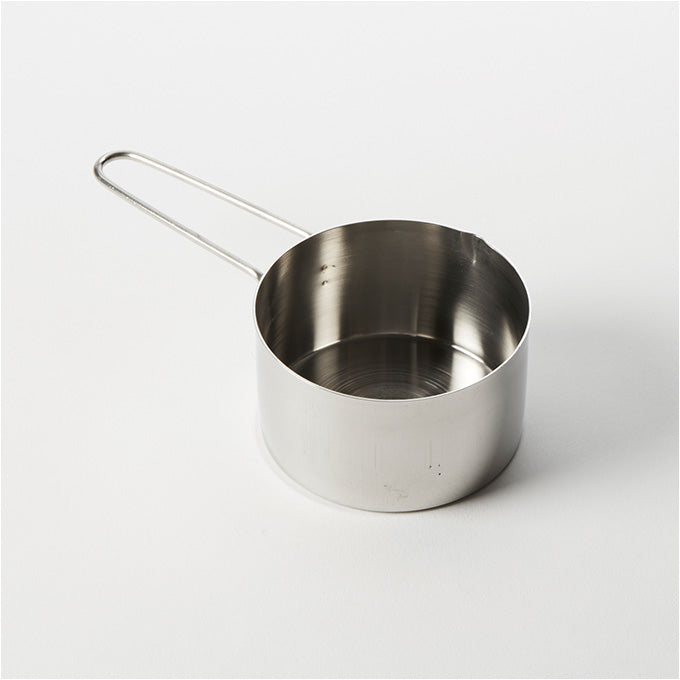 1 cup Stainless Steel Measuring Cup w/Wire Loop Handle