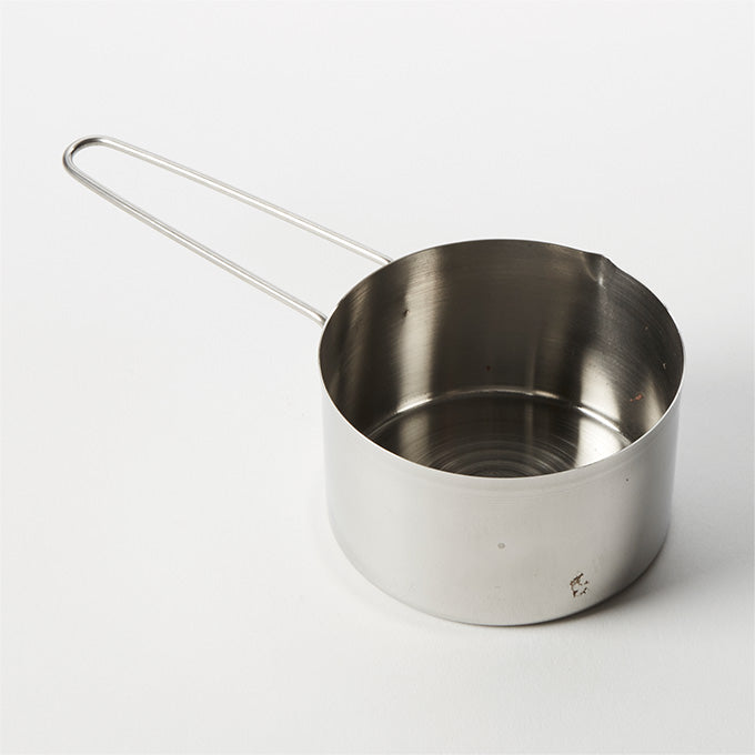 1-1/2 cup Stainless Steel Measuring Cup w/Wire Loop Handle