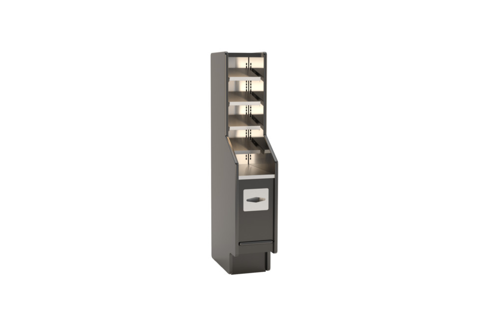 Fusion® Ambient Inline Packaging Counter, 14-1/4"W x 29-1/4"D x 72-1/2"H