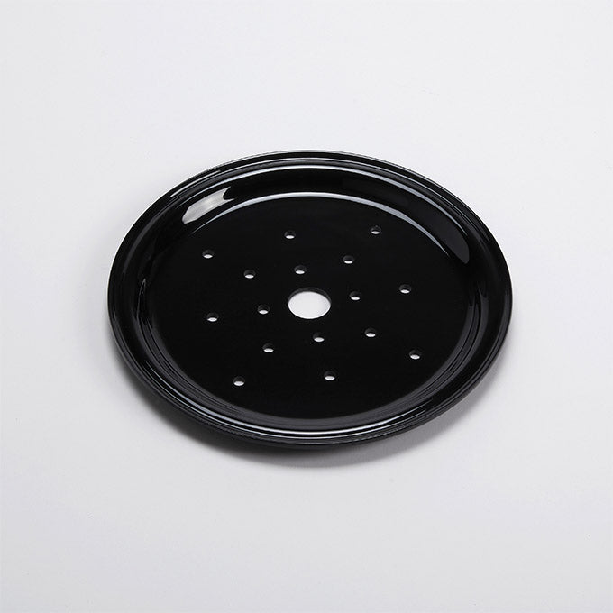9-3/8" dia. Melamine Seafood Tray, Black