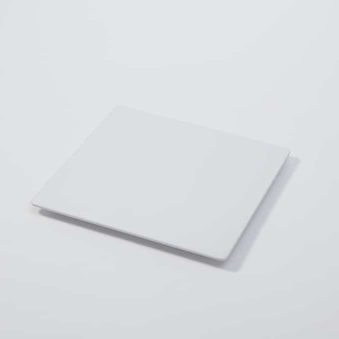 Endurance™ 14-3/8" Square Melamine Platter, White