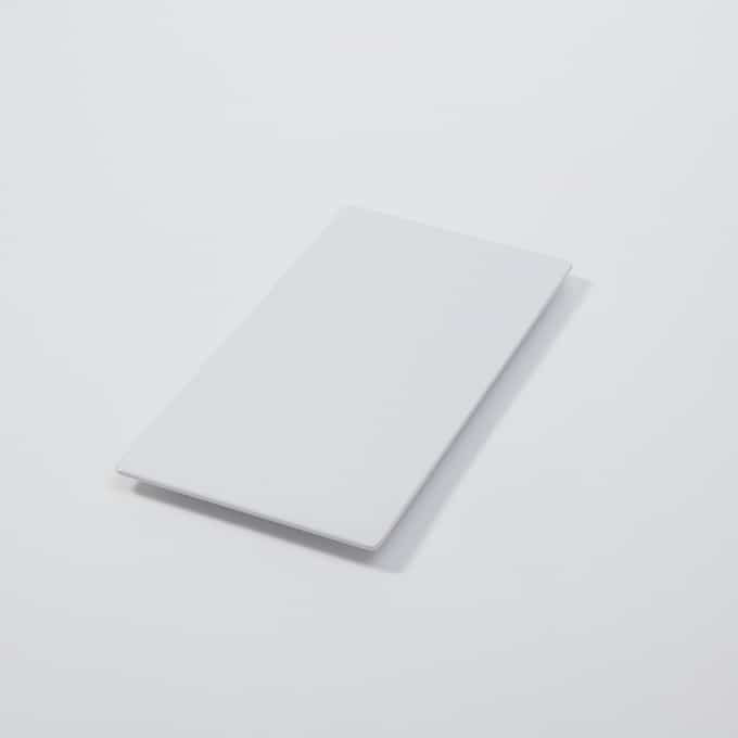 Endurance™ 18-1/4" x 9" Rectangular Melamine Platter, White