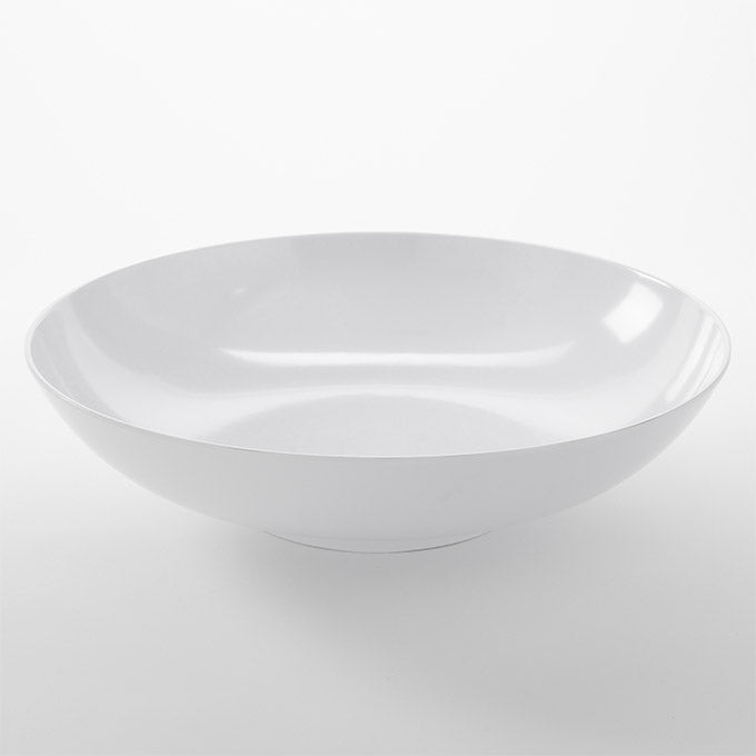 25 qt. Mega Round Bowl, White