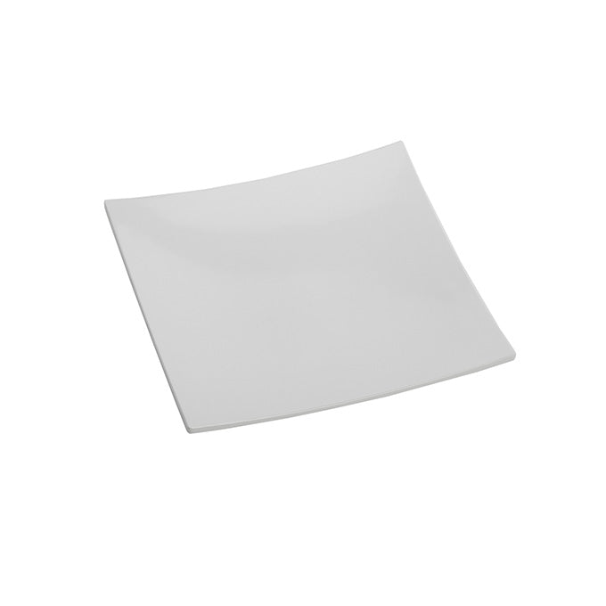 Endurance™ 12" Square Melamine Plate, White