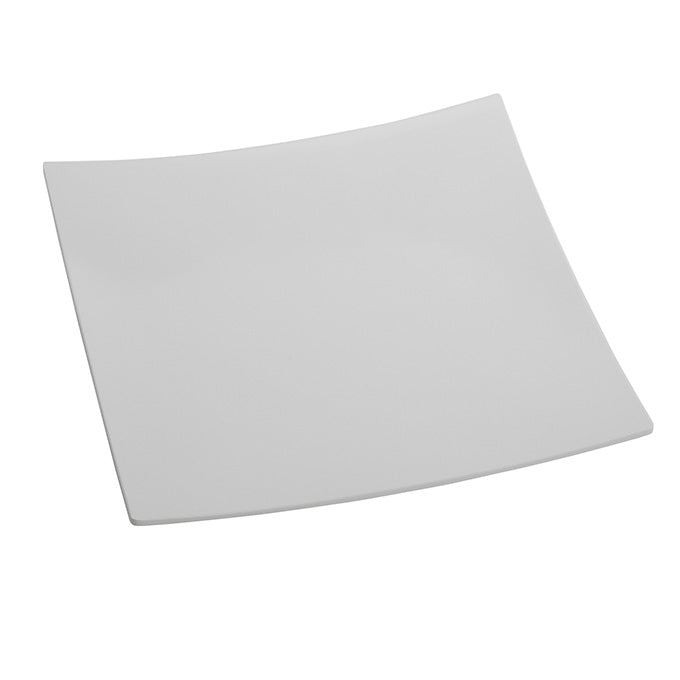 Endurance™ 16" Square Melamine Plate, White