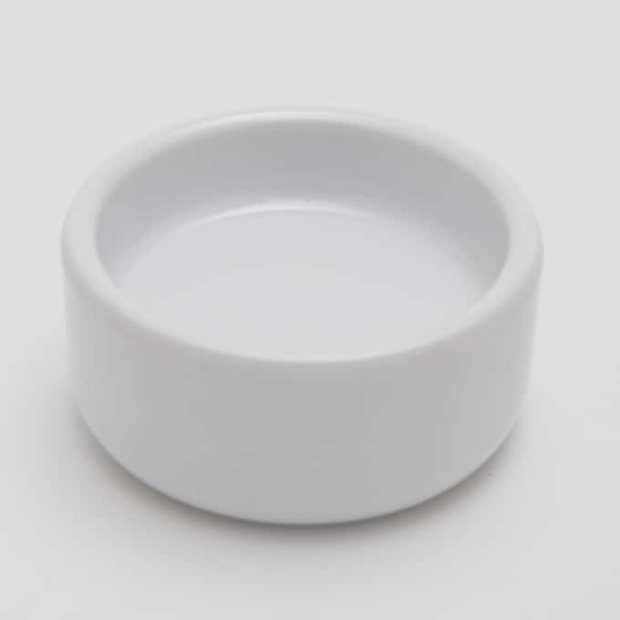 2-1/2"D x 1-1/8"H Round Butter Dish, 1 oz., Melamine