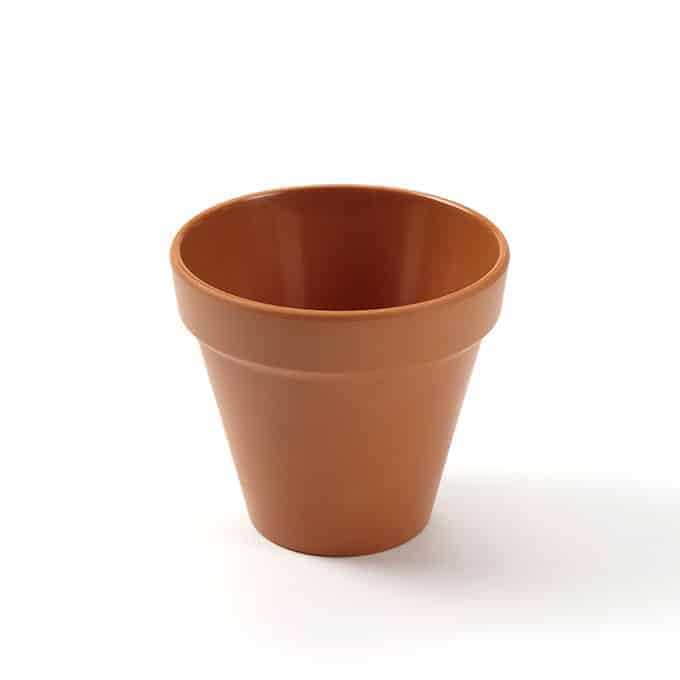 8 oz. Terra Cotta Pot, Orange