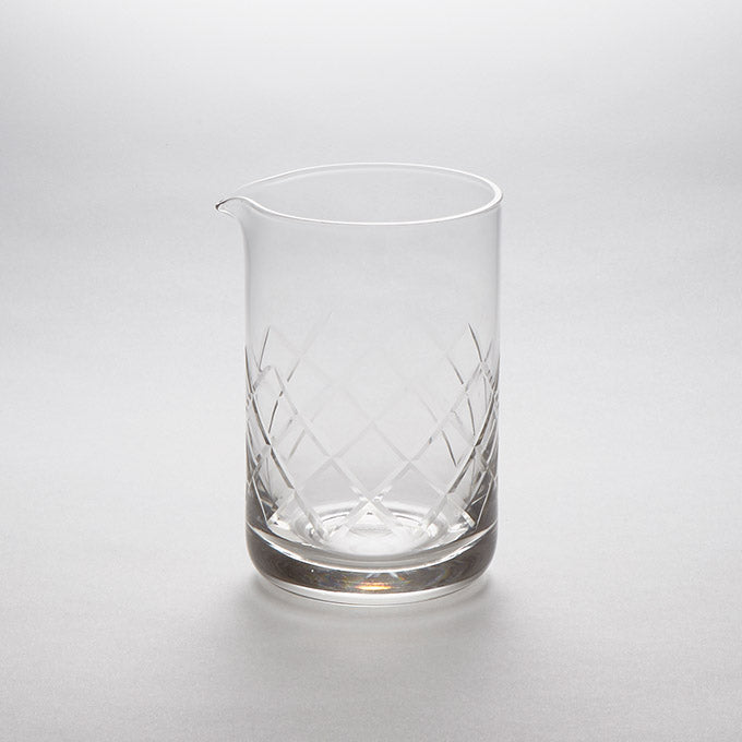 20 oz. Hand Cut Diamond Mixing Glass