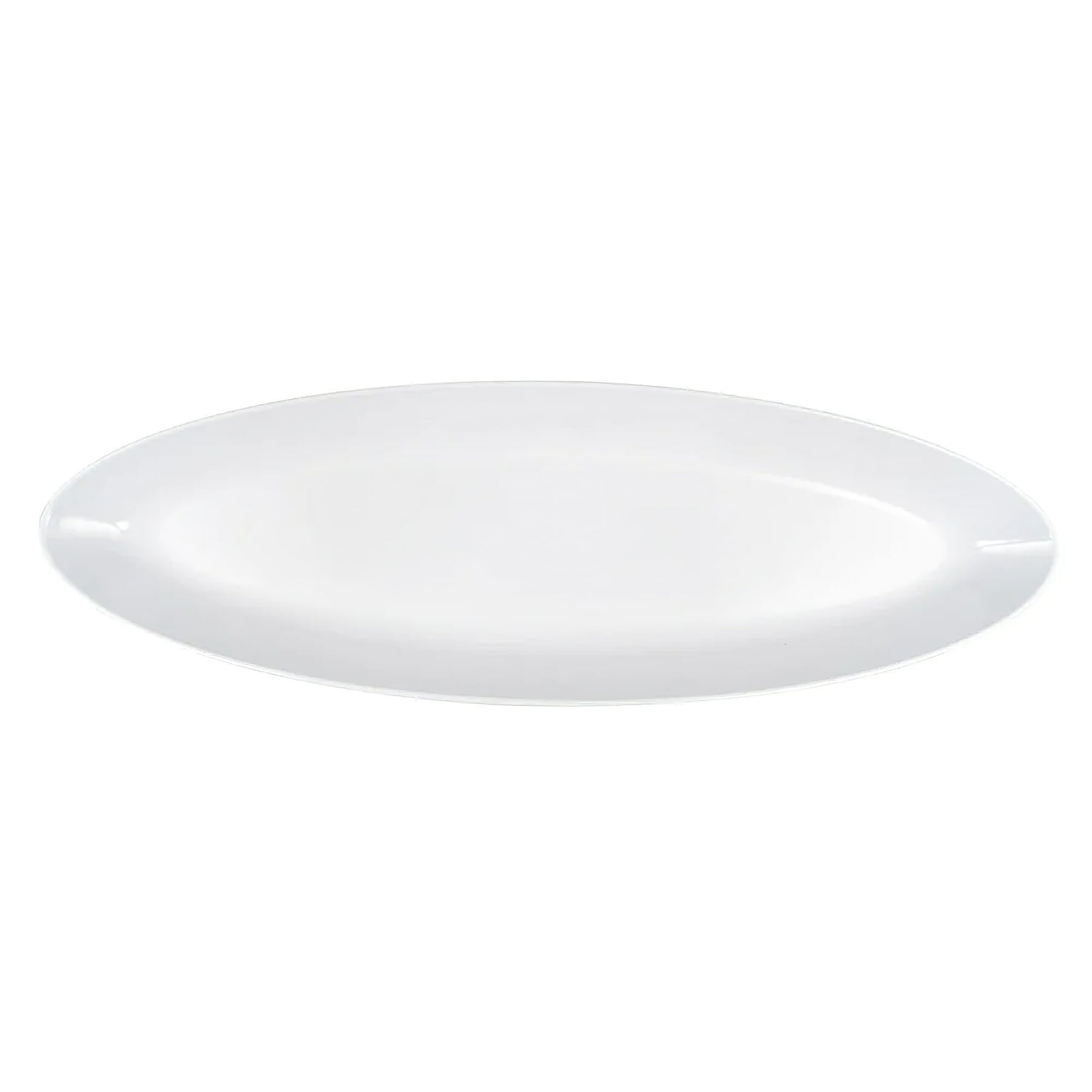 Siciliano 10.4 qt. Oval Platter, White