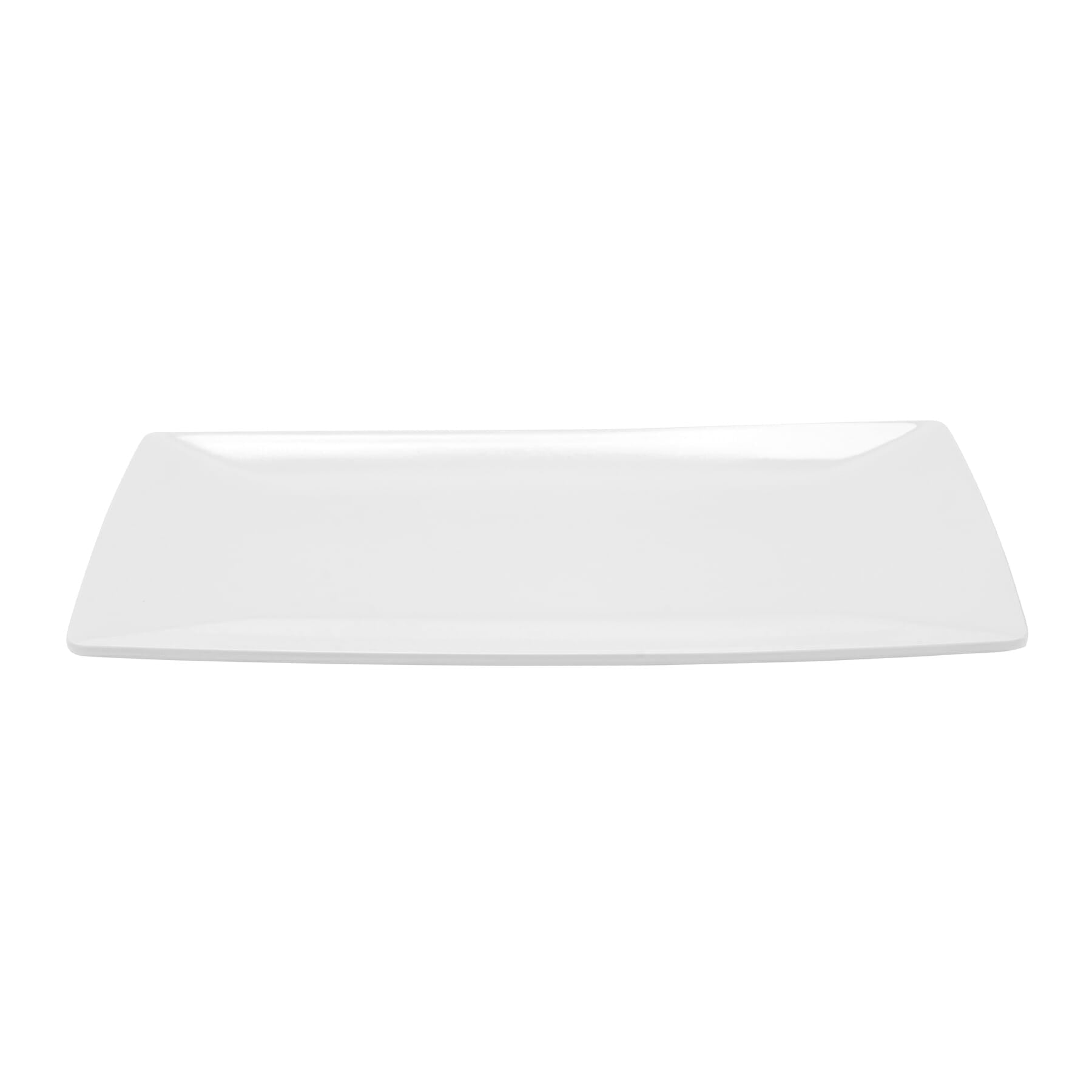 Siciliano 15" x 7.5" Rectangular Tray, White