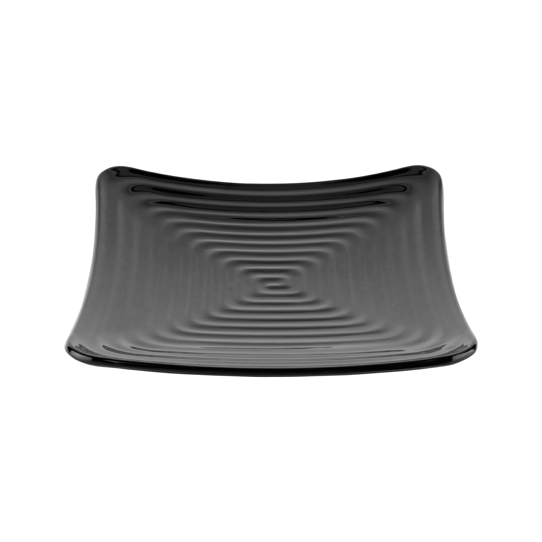 Milano 7.25" Square Plate, Black