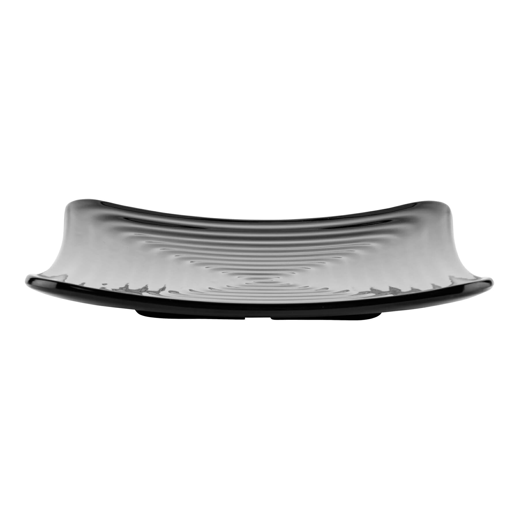 Milano 7.25" Square Plate, Black