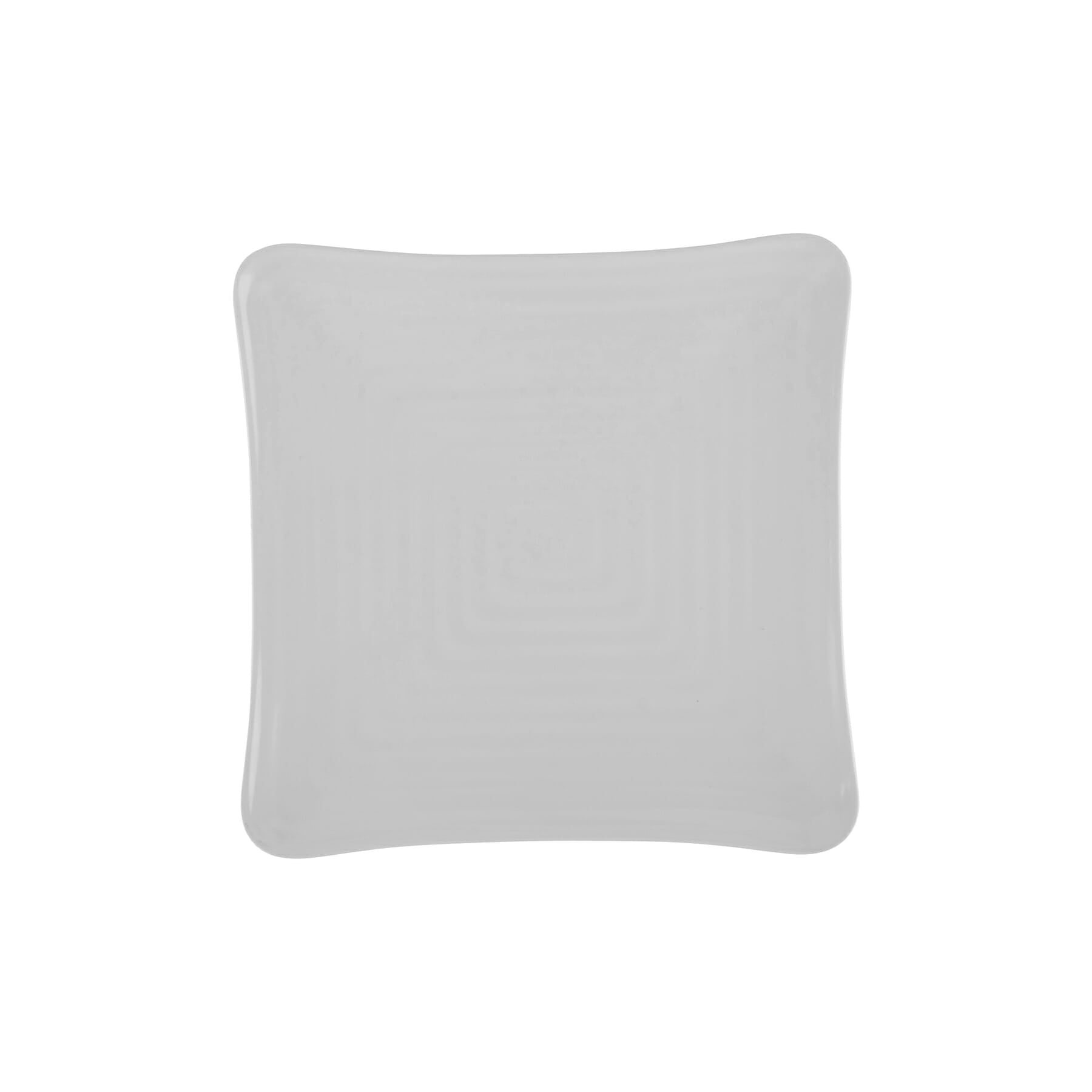 Milano 8.75" Square Plate, White
