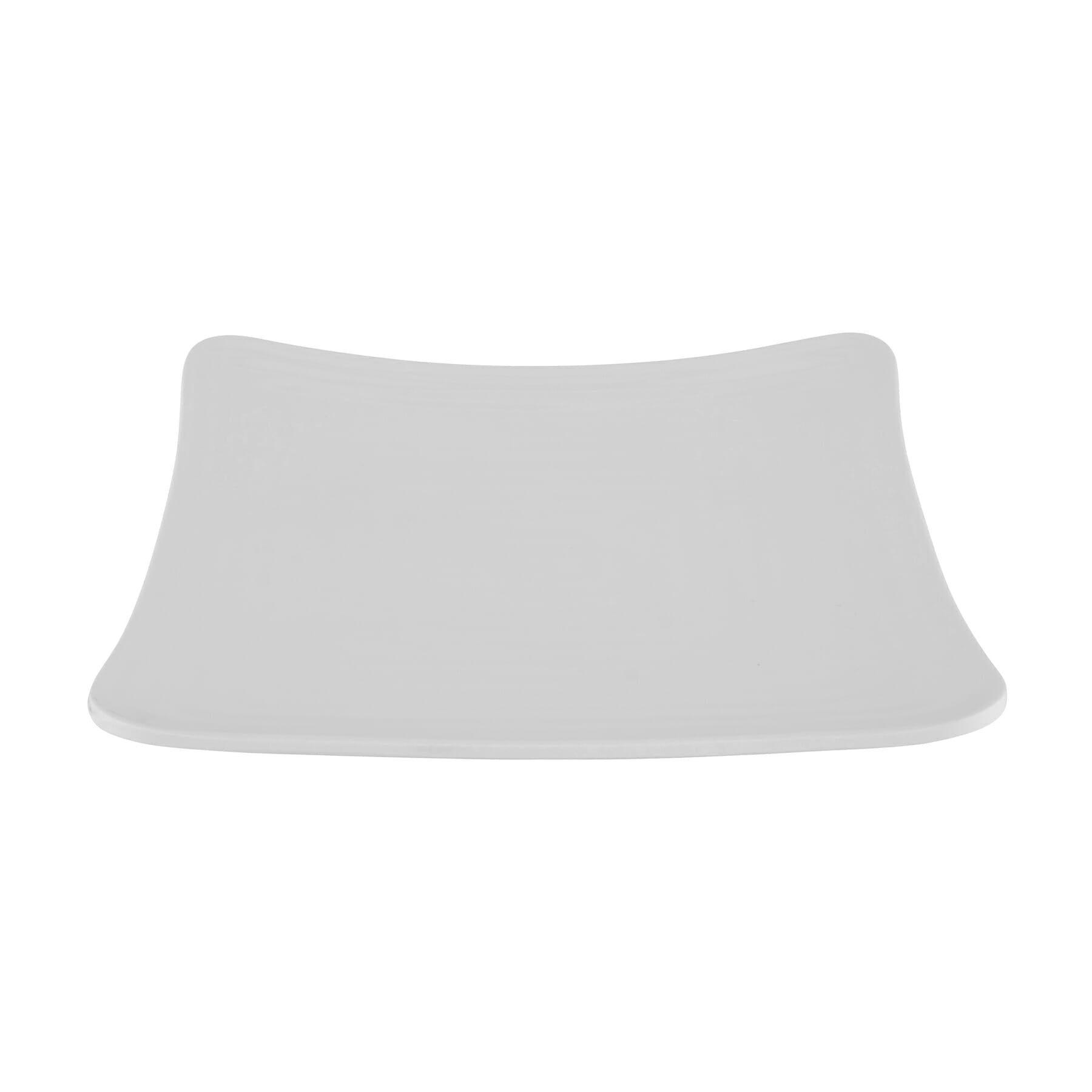 Milano 8.75" Square Plate, White