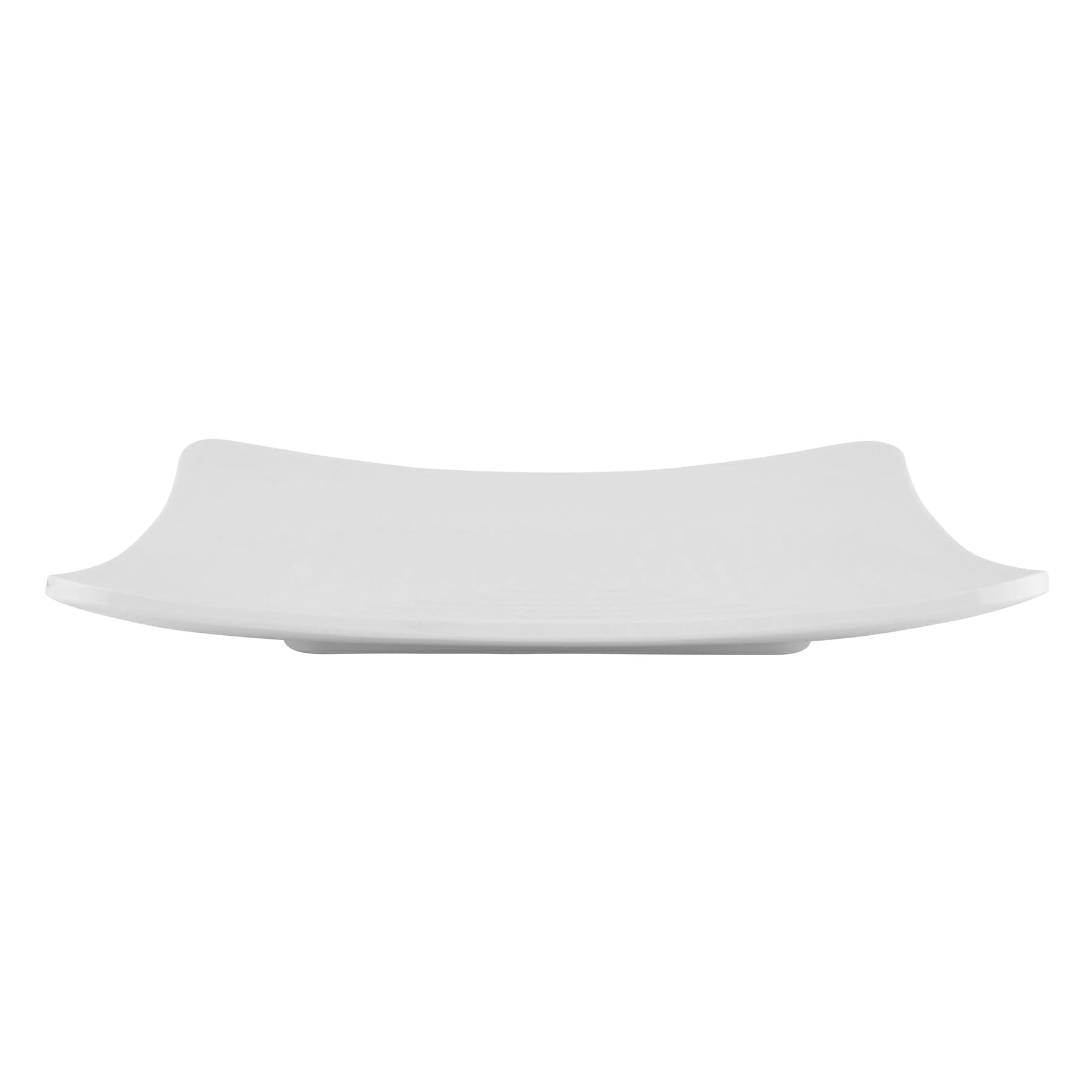 Milano 8.75" Square Plate, White