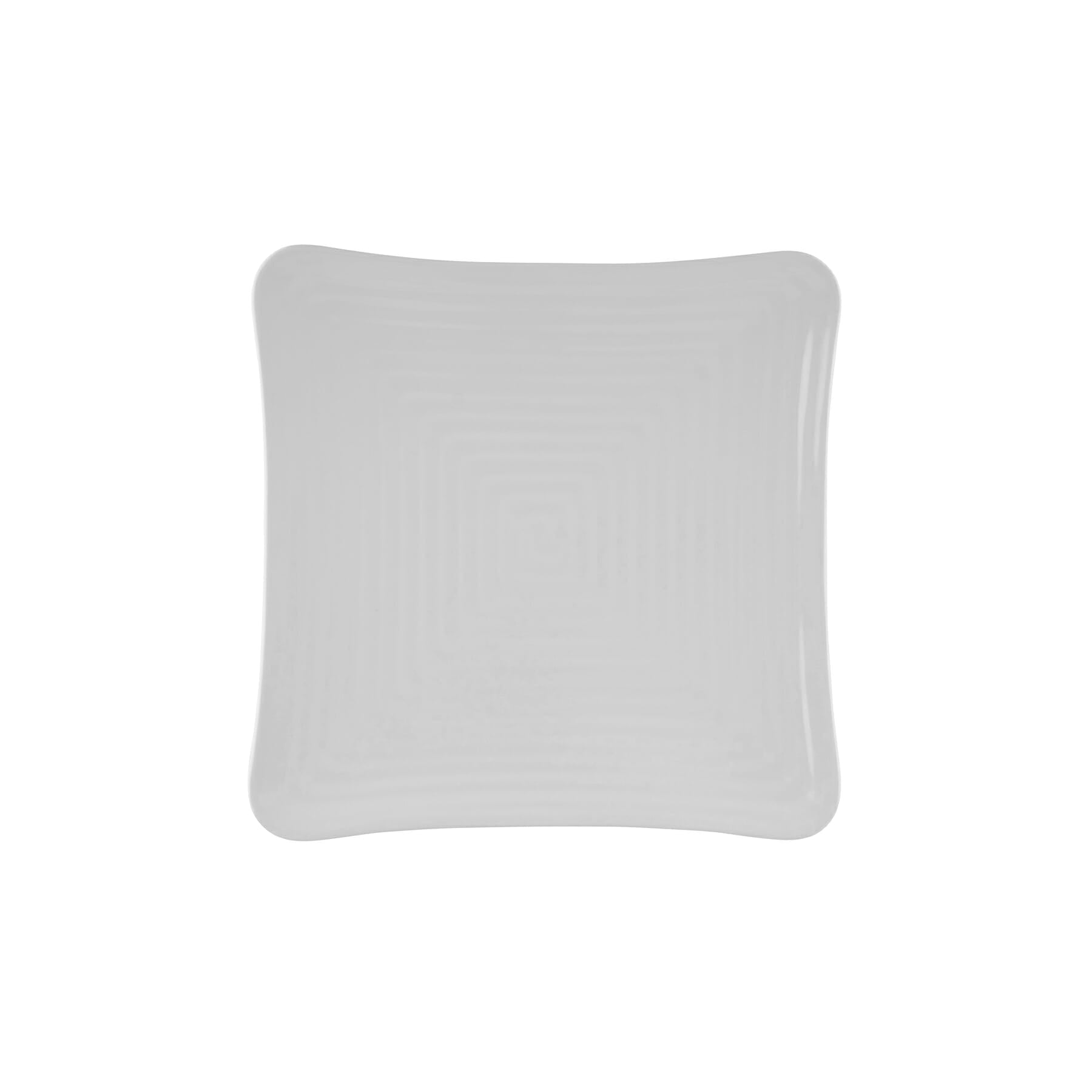 Milano 10.25" Square Plate, White
