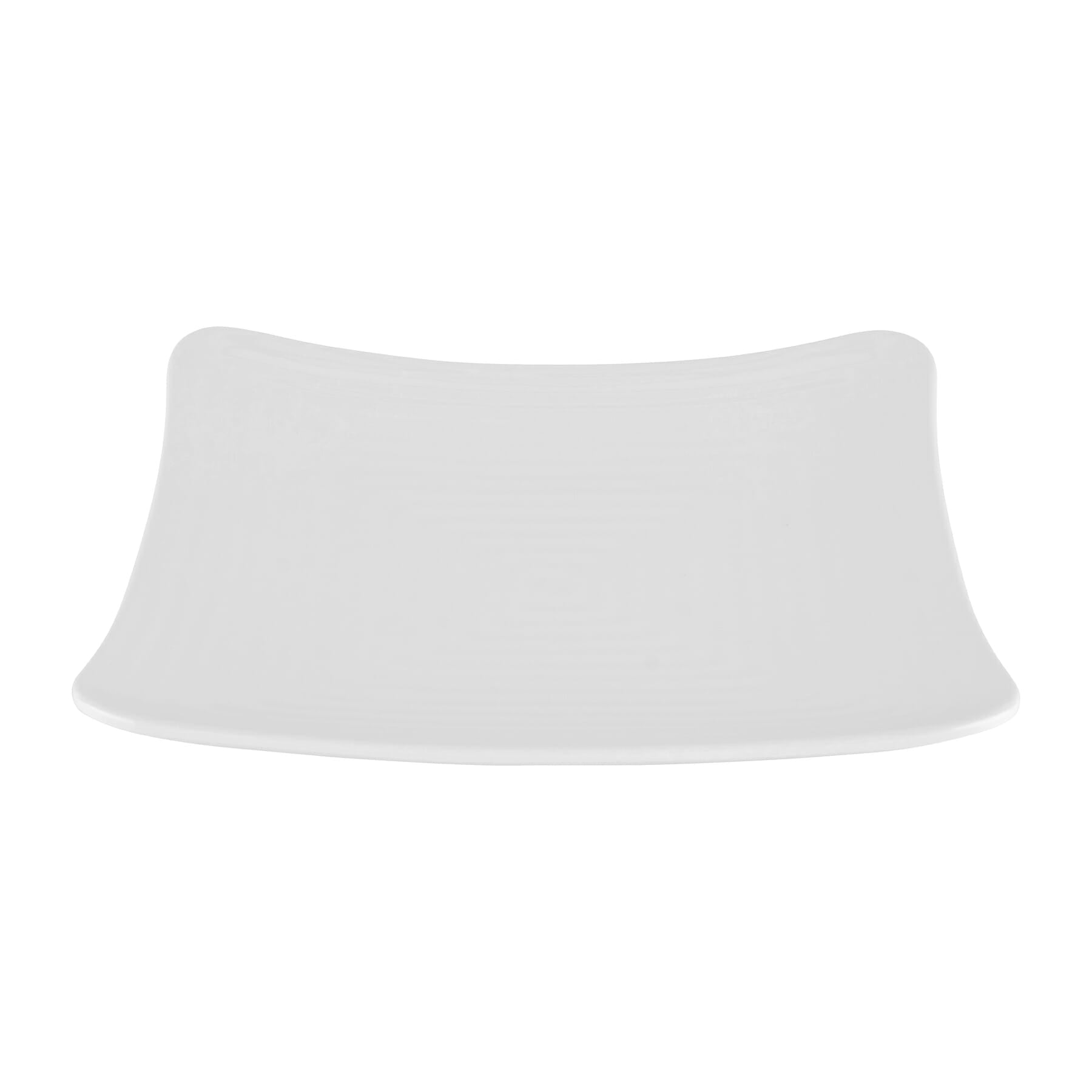 Milano 10.25" Square Plate, White
