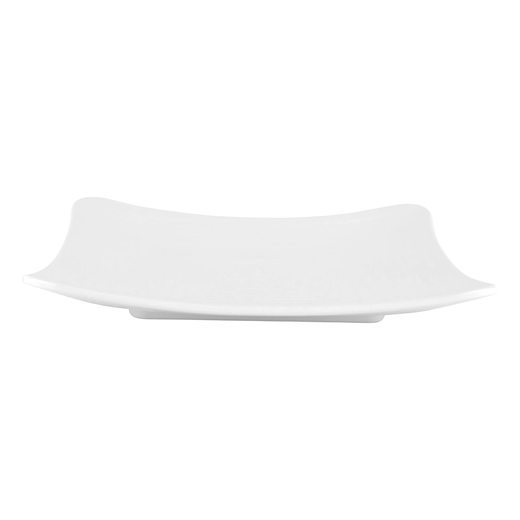 Milano 10.25" Square Plate, White