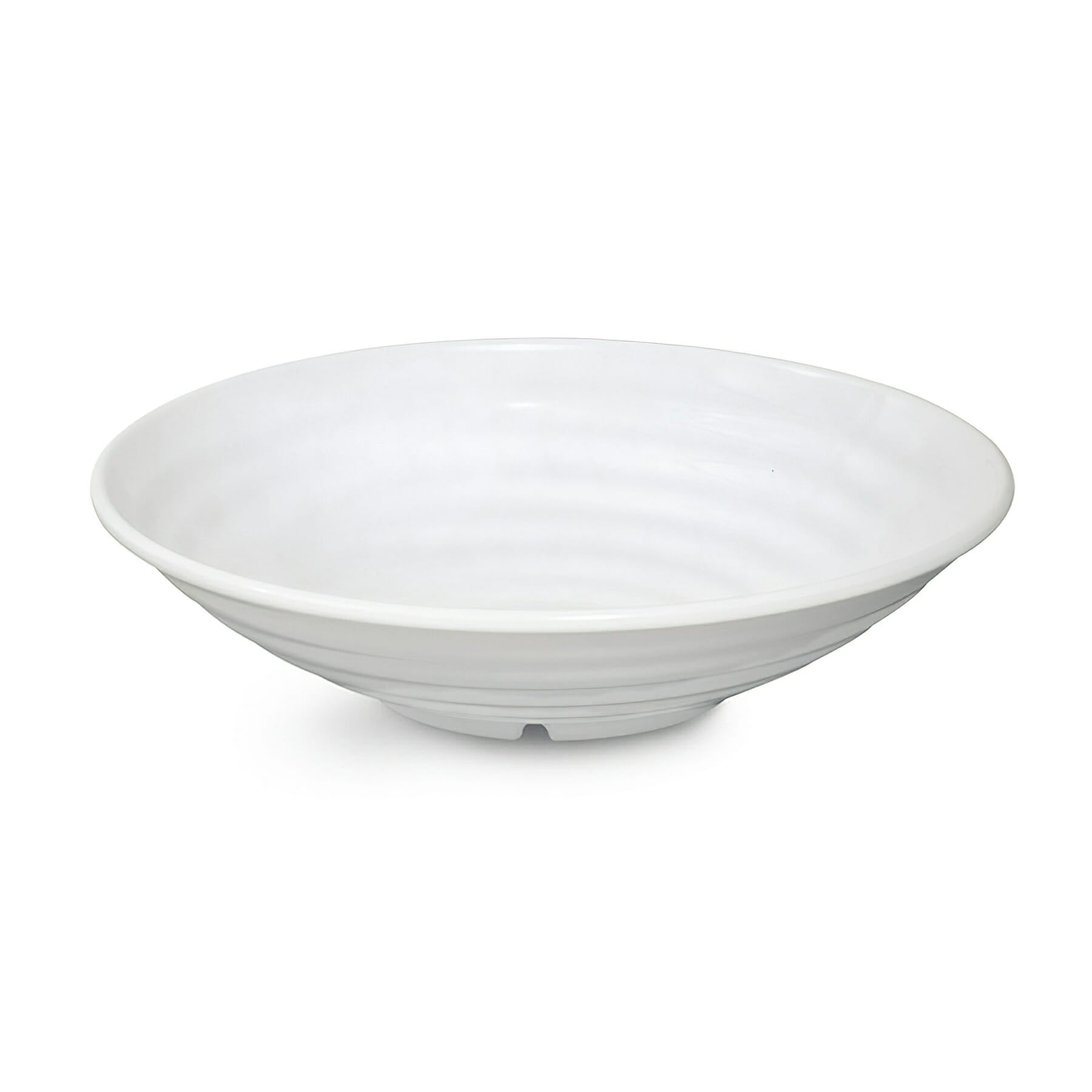 Milano 1 qt. Round Bowl, White