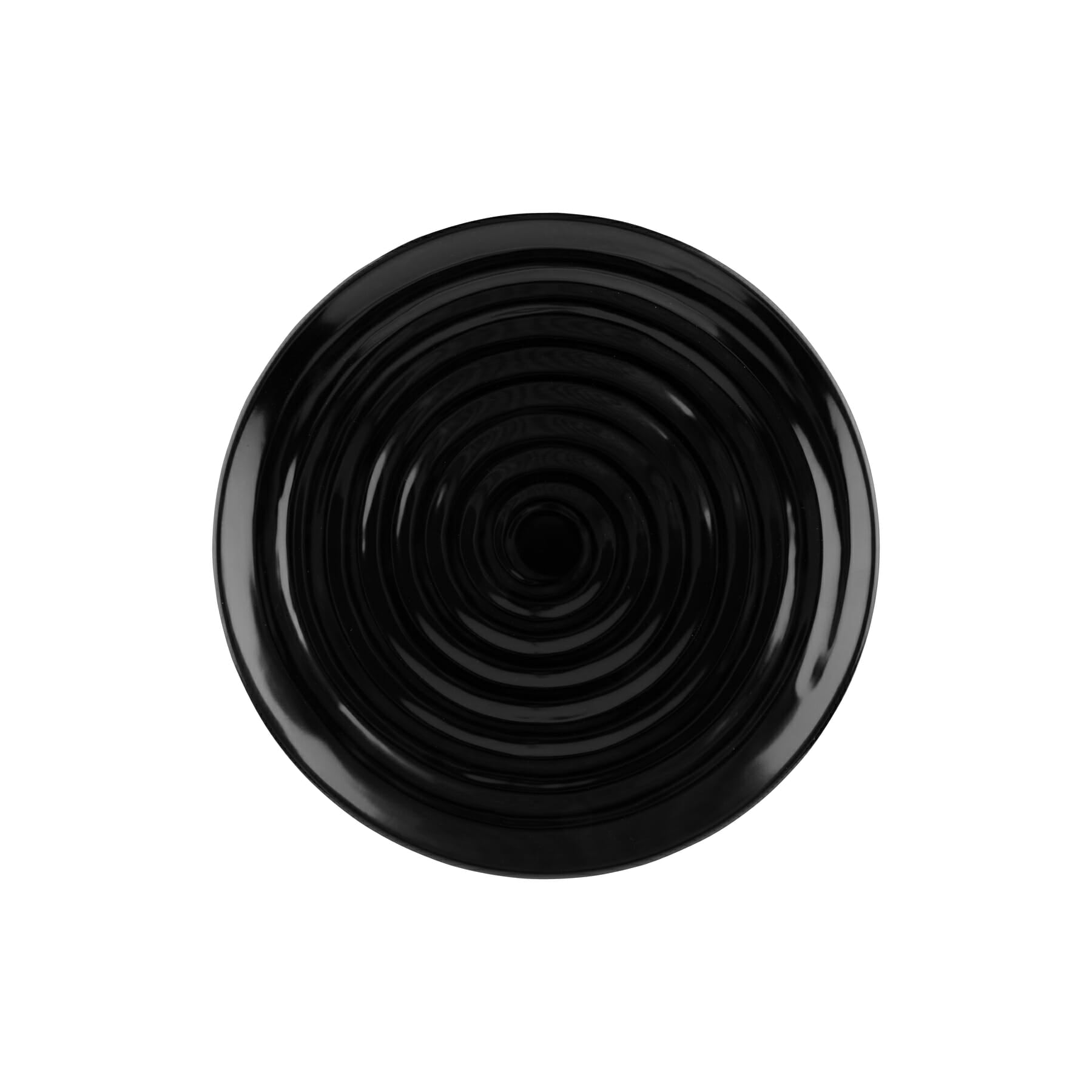 Milano 12.5" Plate, Black