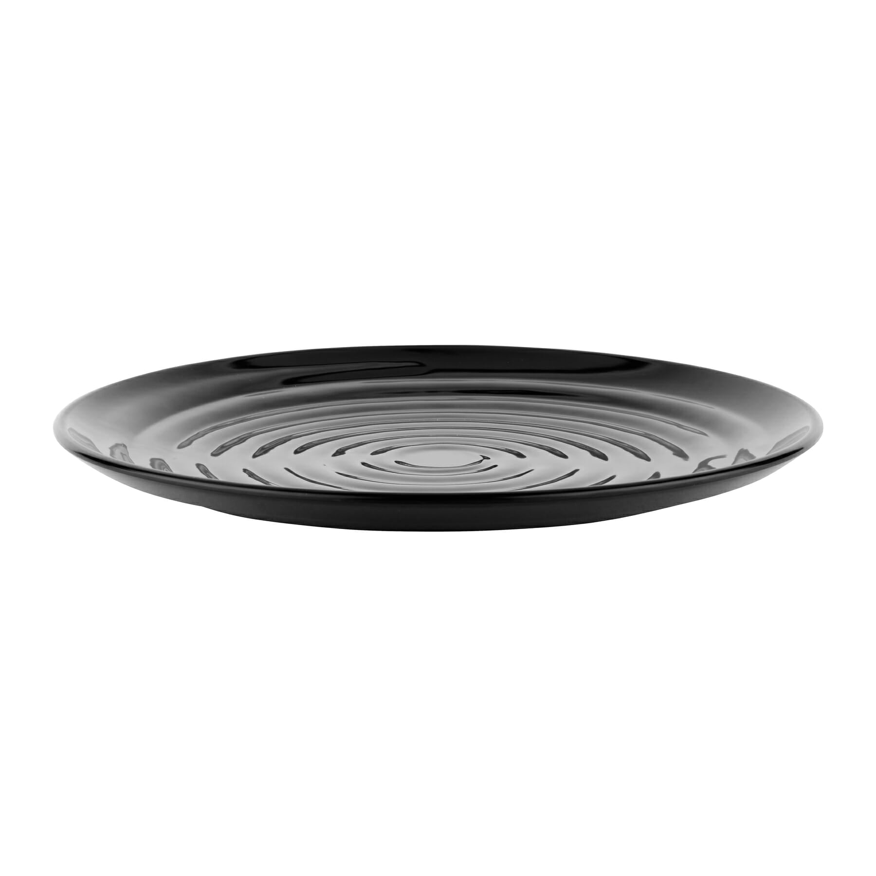 Milano 12.5" Plate, Black