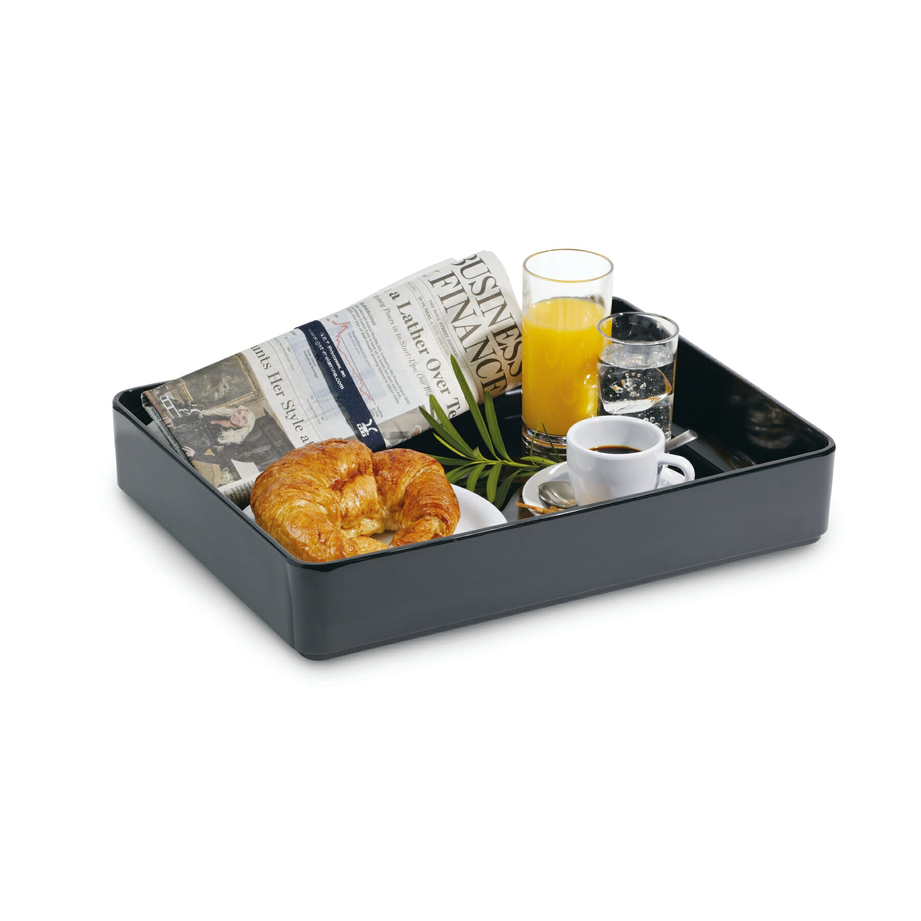 Milano 7.6 qt. Rectangular Bowl, Black