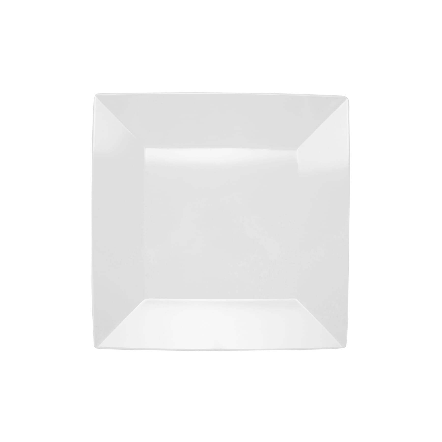 Siciliano 16" Square Plate, White
