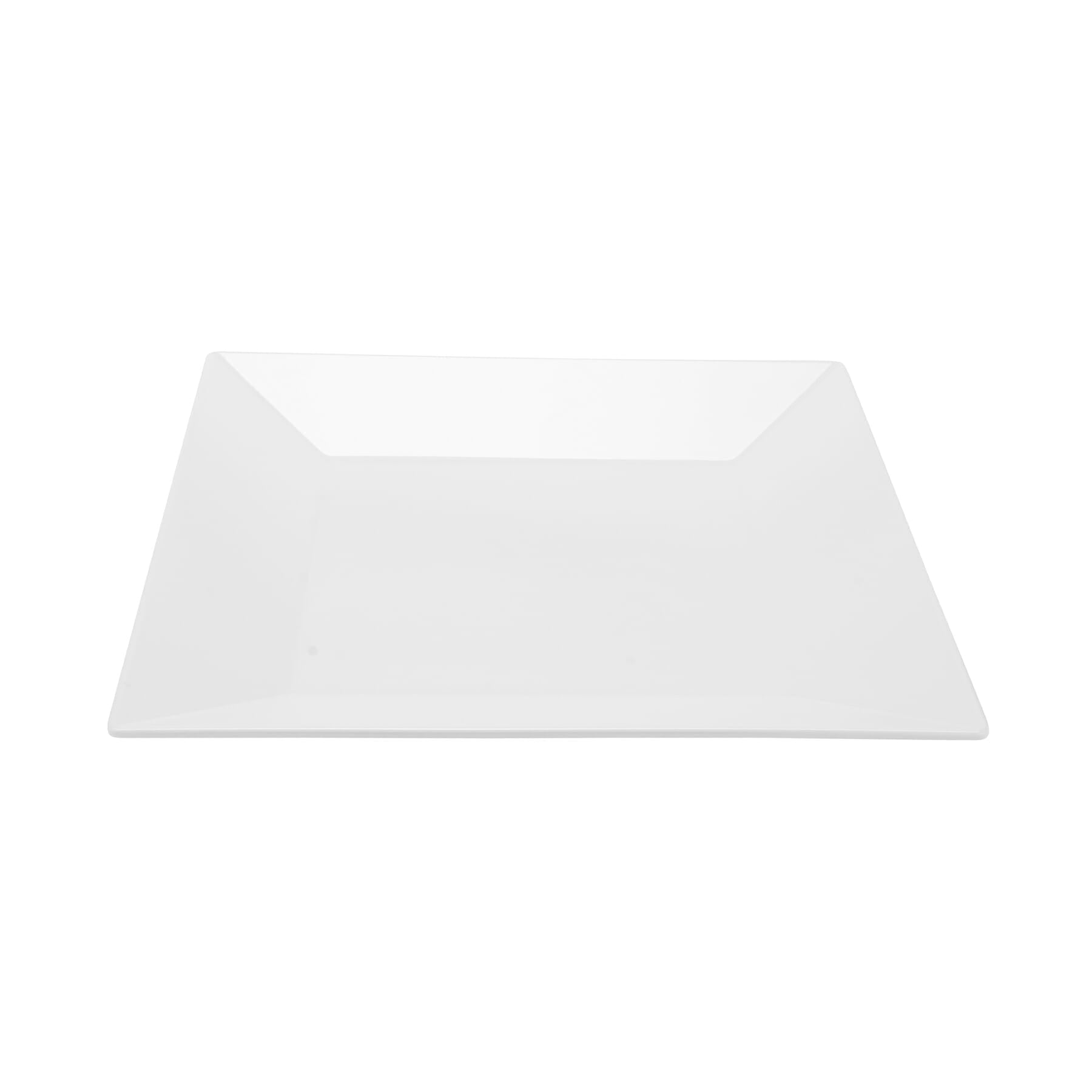 Siciliano 16" Square Plate, White