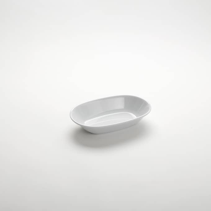 18 oz. Oblong Bowl, White