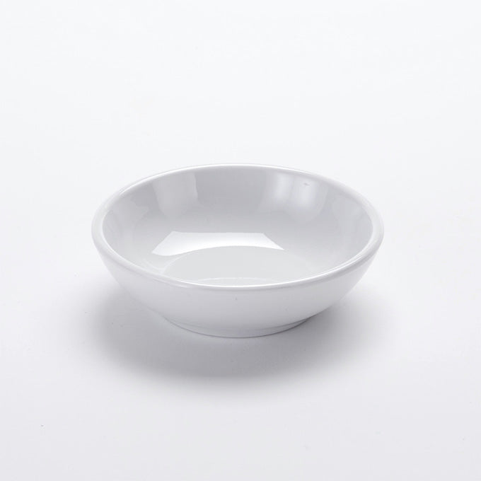 3 oz. Round Mini Bowl, White