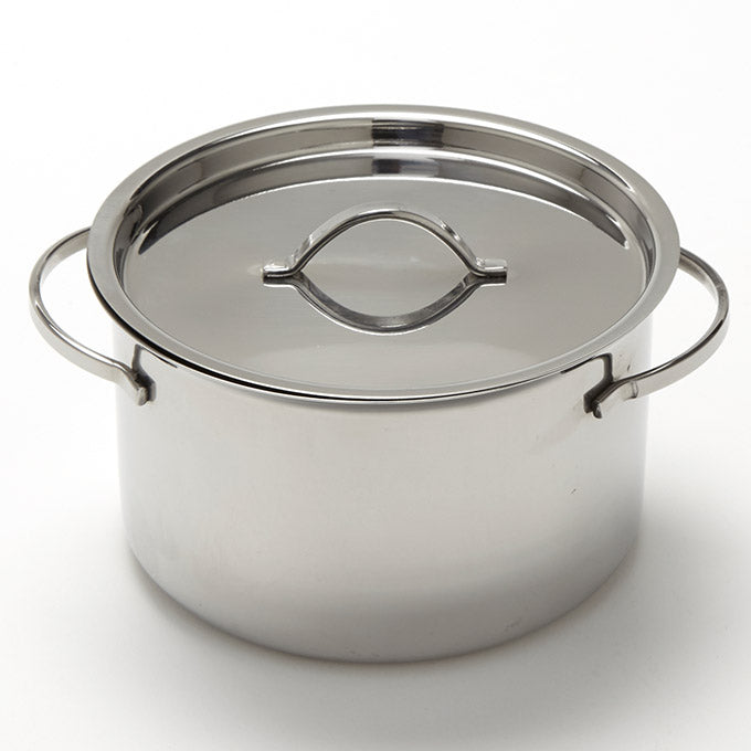 24 oz. Round Mini Stainless Steel Pot and Lid