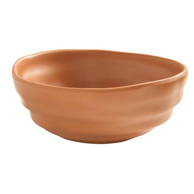 Marra 22 oz. Round Bowl, Terracotta