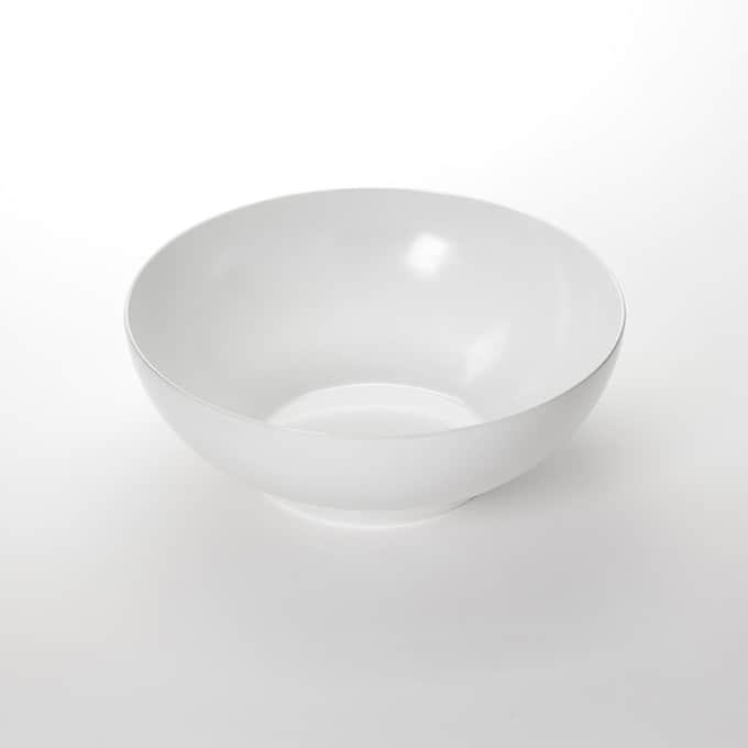 278 oz. Round Bowl, White