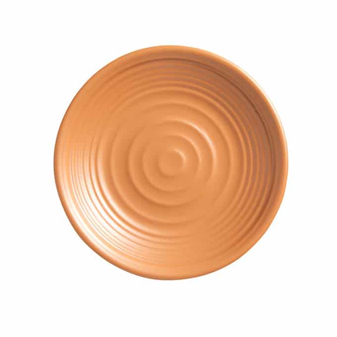 Marra 7-1/2" Melamine Plate, Terracotta