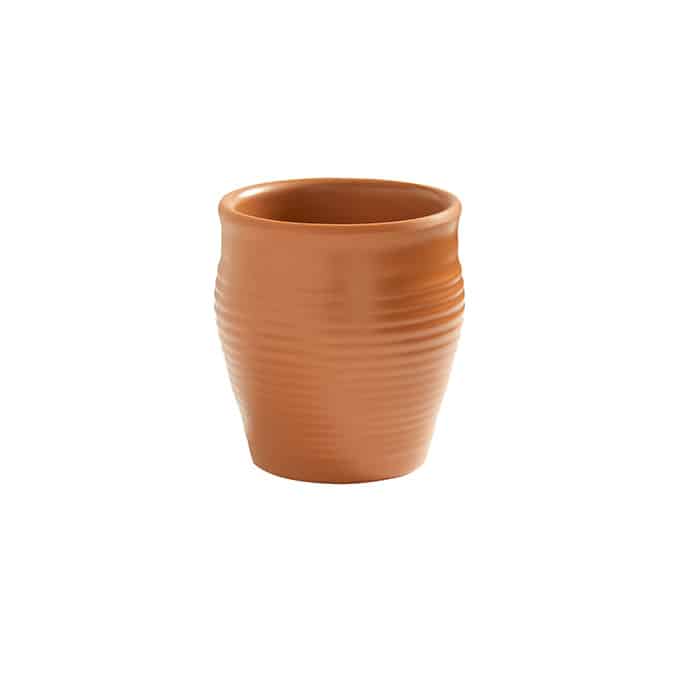 6 oz. Melamine Pot, Terracotta, Marra Collection