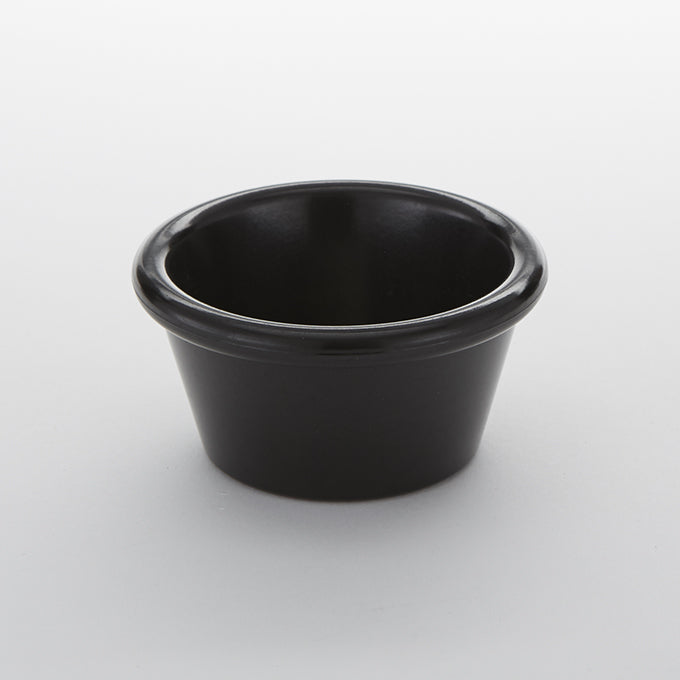 2 oz. Smooth Melamine Ramekin, Black