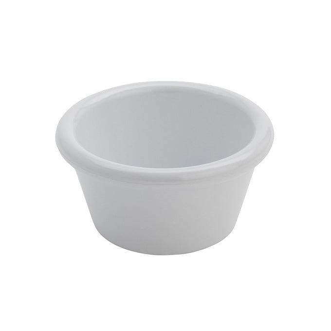 2 oz. Smooth Melamine Ramekin, White