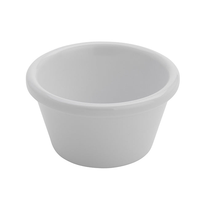 3 oz. Smooth Melamine Ramekin, White