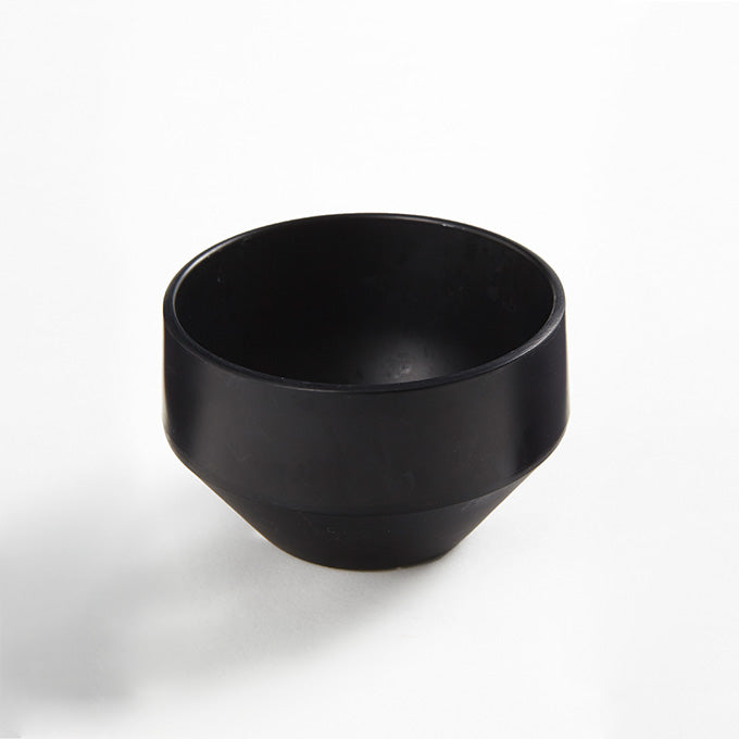 2-1/2 oz. Round Melamine Sauce Cup, Black Matte