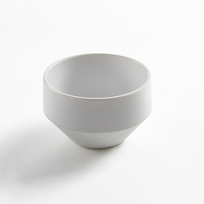 2-1/2 oz. Round Melamine Sauce Cup, White Matte